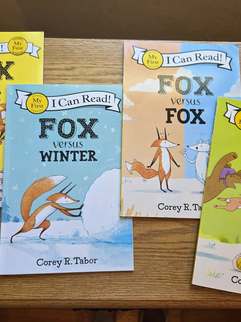 4 FOX Children's Books From the I Can Read! Series